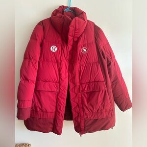 Lululemon team Canada parka